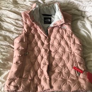 North face puffer vest